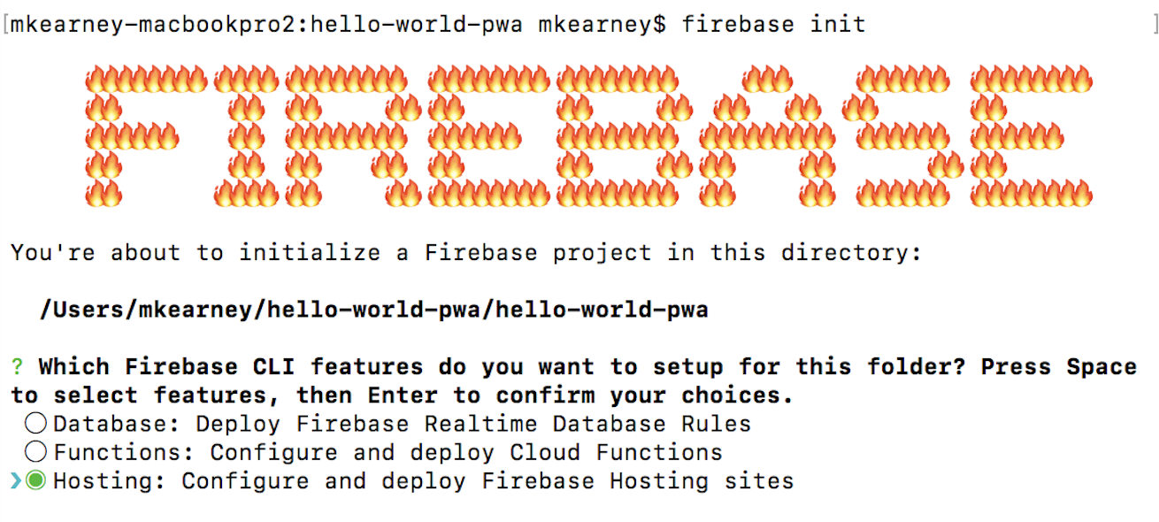 Initial FireBase